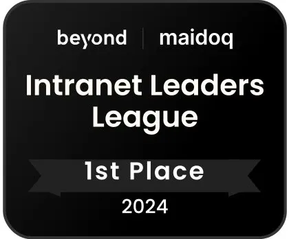 Intranet Leaders League award